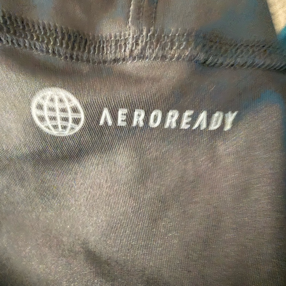 adidas AEROREADY Black Workout Leggings - Picture 4 of 5